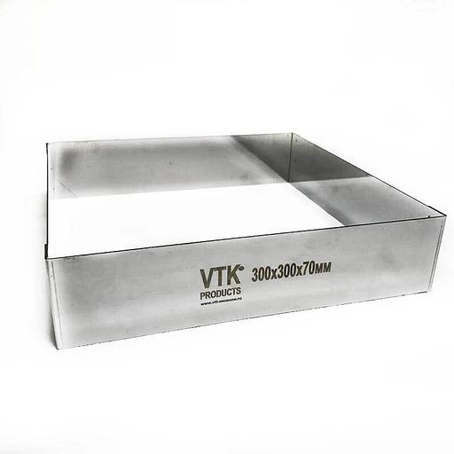 Форма для выпечки и заморозки Квадрат 300х300 мм высота 70 мм фото 1