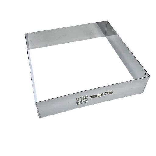 Форма для выпечки и заморозки Квадрат 300х300 мм высота 70 мм фото 2