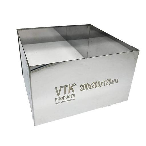 Форма для выпечки и заморозки Квадрат 200х200 мм высота 120 мм фото 1