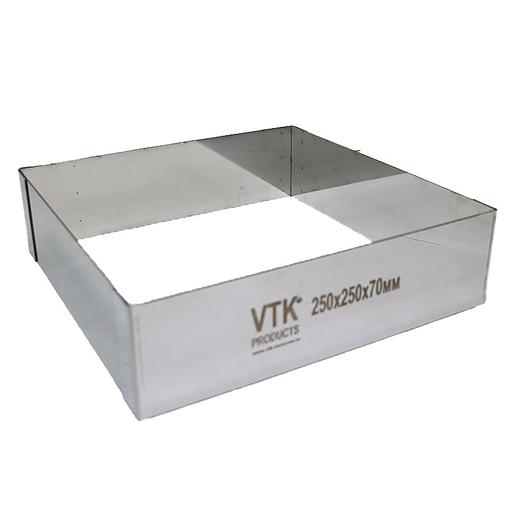 Форма для выпечки и заморозки Квадрат 250х250 мм высота 70 мм фото 2