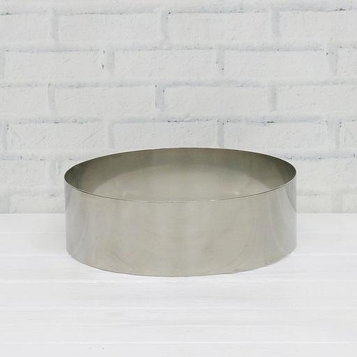 Форма для выпечки и заморозки Кольцо диаметр 250 мм высота 80 мм фото 1