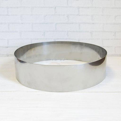 Форма для выпечки и заморозки Кольцо диаметр 500 мм высота 100 мм фото 1