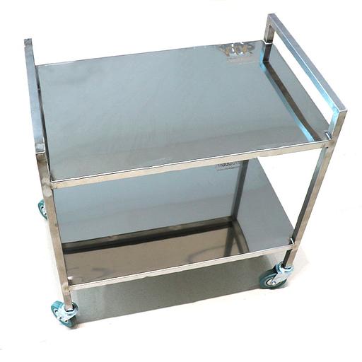 Тележка сервировочная 2 полки 500х950х900 мм фото 1