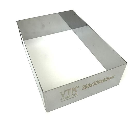 Форма для выпечки и заморозки Прямоугольник 200х300 мм высота 80 мм фото 1