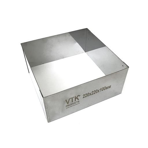 Форма для выпечки и заморозки Квадрат 220х220 мм высота 100 мм фото 1