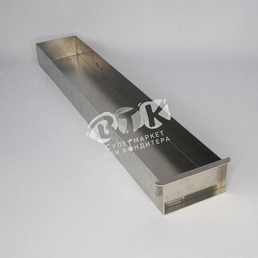 Противень 600х100 мм высота 50 мм съемный борт алюминий фото 1