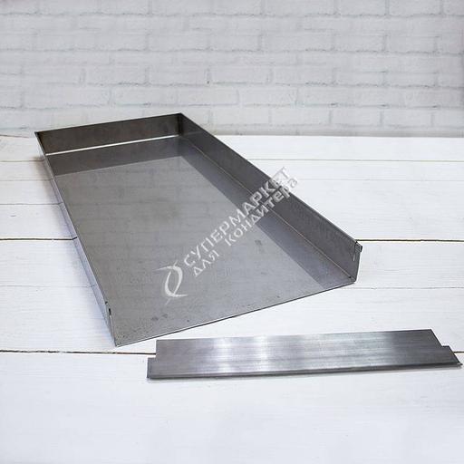 Противень 600х400 мм высота 50 мм съемный борт нержавеющая сталь фото 1
