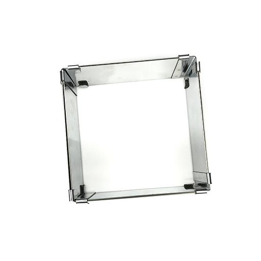 Форма для выпечки раздвижная квадрат 200х380х100 мм фото 2