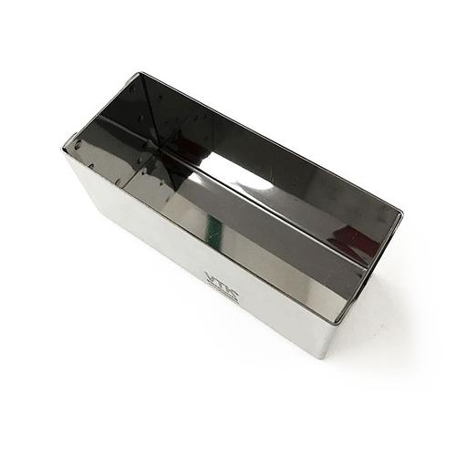 Форма для кекса 200x60x60 мм нержавеющая сталь фото 2