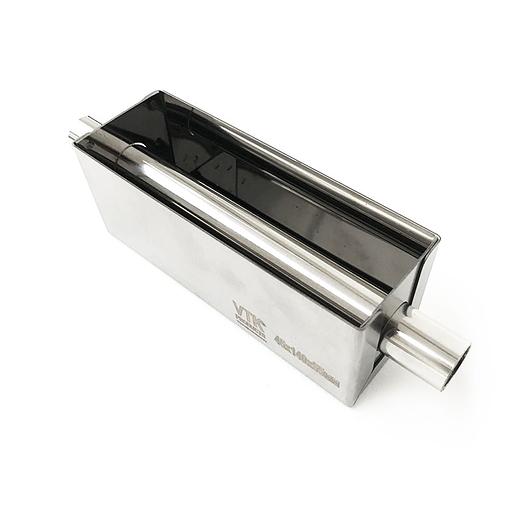 Форма для кекса с трубкой 140x45x55 мм нержавеющая сталь фото 1