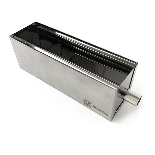 Форма для кекса с трубкой 240x70x85 мм нержавеющая сталь фото 1