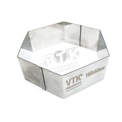 Форма-резак шестигранник 160х60 мм фото 3