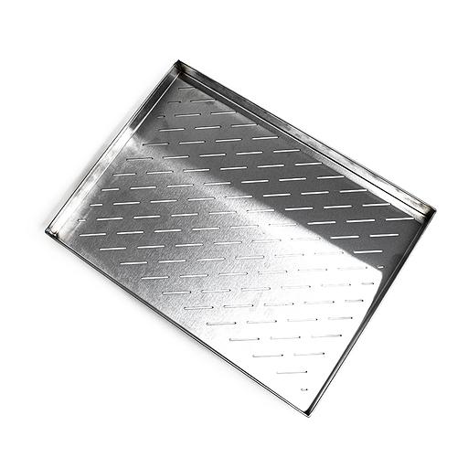 Противень перфорированный 400х300 мм высота 30 мм толщина 1 мм 4 борта нержавеющая сталь фото 4