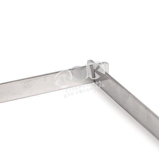 Рамка для конфет и шоколада 150х150х15 мм нержавеющая сталь фото 3