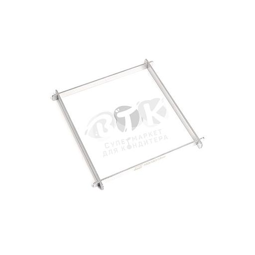 Рамка для конфет и шоколада 180х180х15 мм нержавеющая сталь фото 2