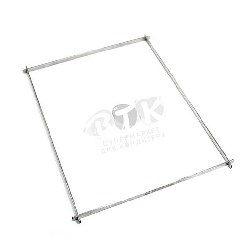 Рамка для конфет и шоколада 290х390х10 мм нержавеющая сталь фото 2