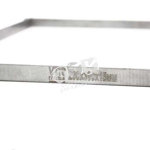 Рамка для конфет и шоколада 290х390х15 мм нержавеющая сталь фото 3