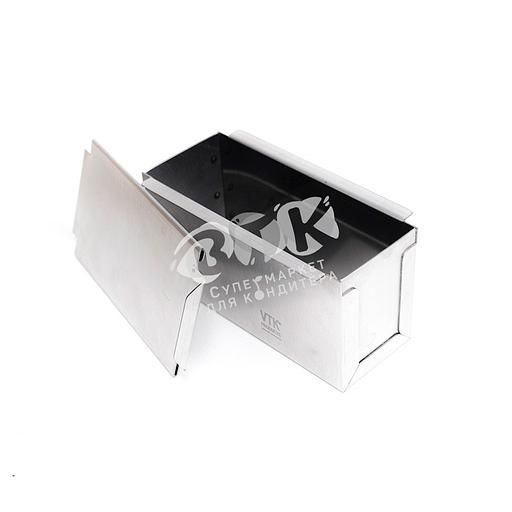 Форма для тостового хлеба с крышкой 180х90х90 мм нержавеющая сталь фото 1