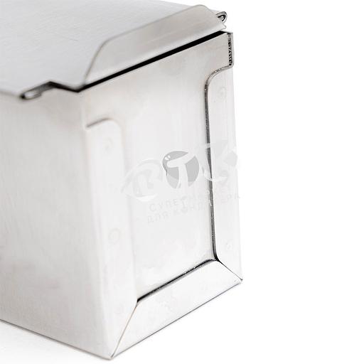 Форма для тостового хлеба с крышкой 300х100х100 мм нержавеющая сталь фото 7