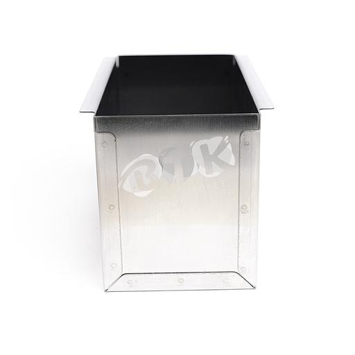 Форма для тостового хлеба с крышкой 200х120х110 мм нержавеющая сталь фото 6