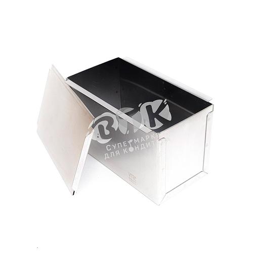 Форма для тостового хлеба с крышкой 220х110х110 мм нержавеющая сталь фото 1