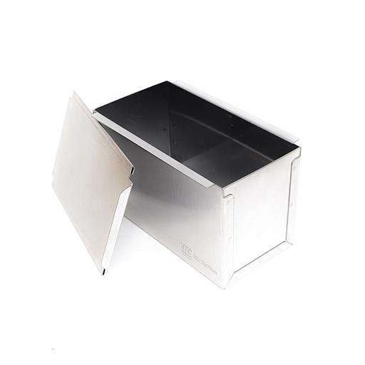 Форма для тостового хлеба с крышкой 300х130х130 мм нержавеющая сталь фото 1