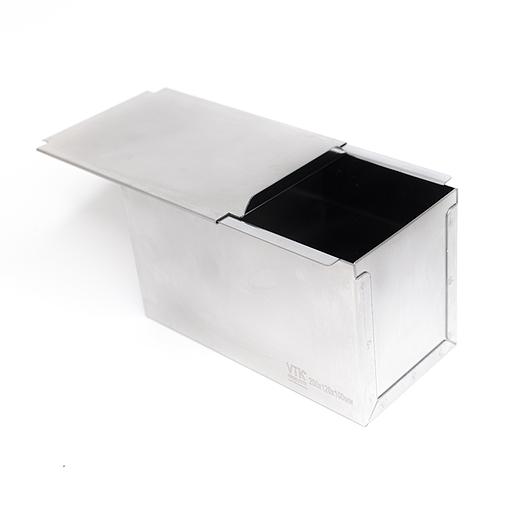 Форма для тостового хлеба с крышкой 300х130х130 мм нержавеющая сталь фото 3