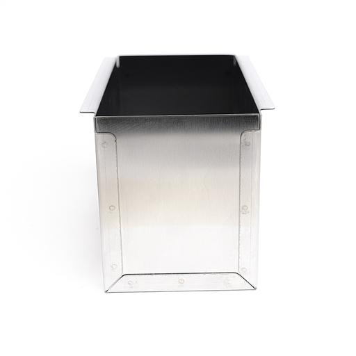 Форма для тостового хлеба с крышкой 300х130х130 мм нержавеющая сталь фото 6