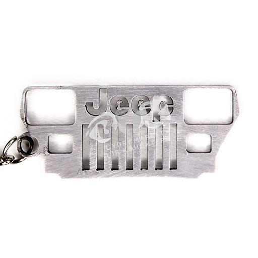 Брелок JEEP 1 нержавеющая сталь фото 2