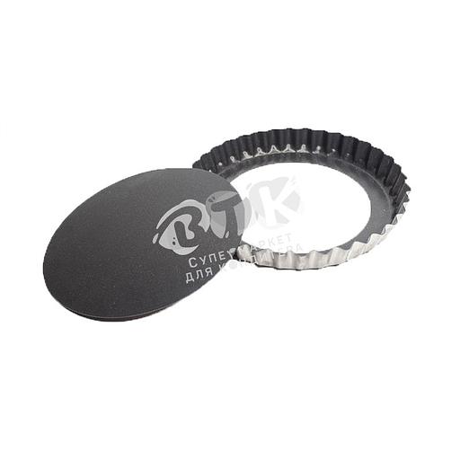 Форма для пирога антипригарная со съемным дном 190х26 мм фото 3