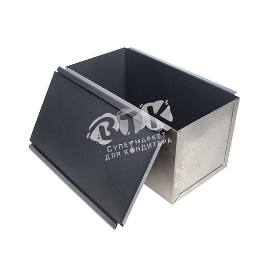 Форма для тостового хлеба антипригарная с крышкой 130х130х260 мм фото 1