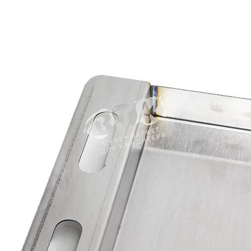 Противень для духовки с направляющими 450х360х50 мм нержавеющая сталь фото 9