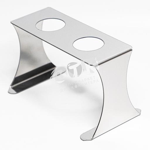 Подставка для рожков 2 ячейки нержавеющая сталь фото 6