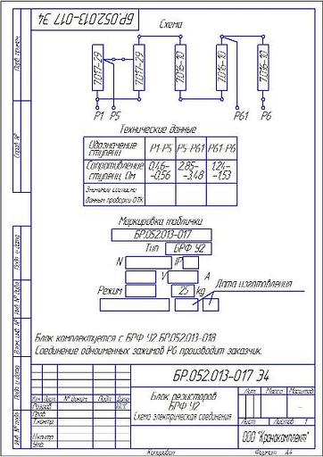 БРФ У2 БР.052.013-17 фото 2