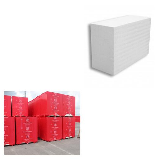 Стеновой блок из газобетона D500 (150, 200, 250, 300, 400х250 мм) фото 1