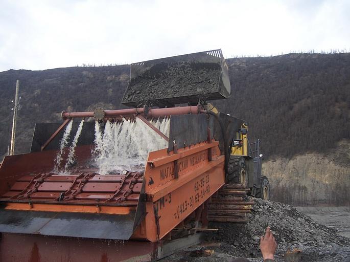 Промывочный прибор на базе пластинчатого грохота ГГМ-3 фото 1