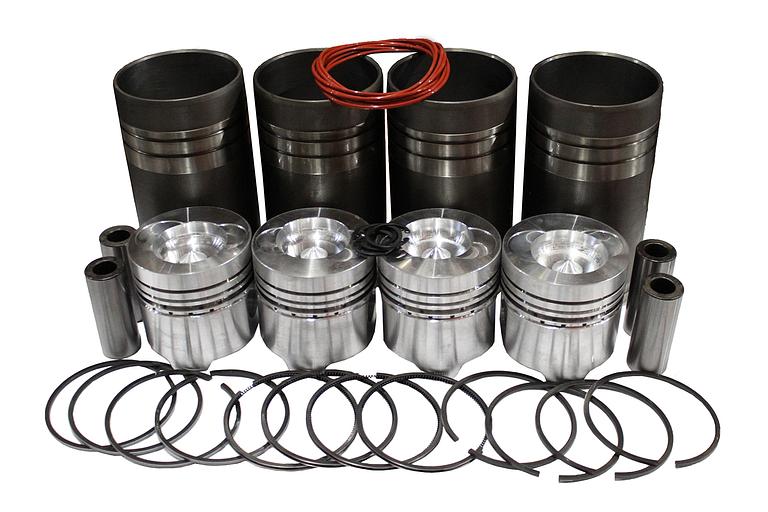 Поршневая группа двигателя ZH4105 в сборе фото 1