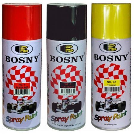 Краска акриловая BOSNY 520мл, 300гр, аэрозольная фото 1