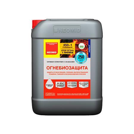 Антисептик для дерева Neomid 450-1 [огнезащита] 5 л. фото 2