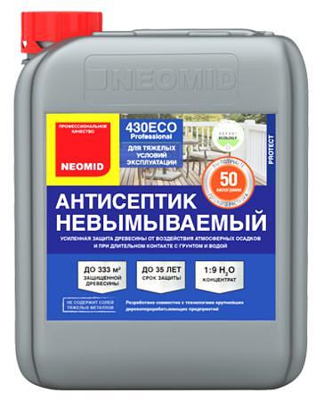 Антисептик для древесины Neomid 430 eco 30 л. (пропитка-челленджер) фото 3