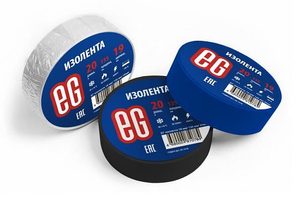 Изолента Еврогарант пвх 19 мм * 20м чёрная (эластичная и морозостойкая) фото 3