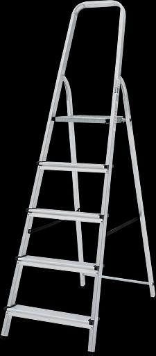Стремянка алюминиевая 5 ступеней ОПТ фото 1