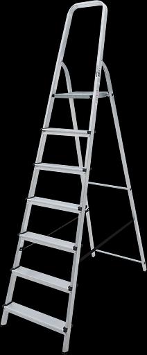Стремянка алюминиевая 7 ступеней ОПТ фото 1