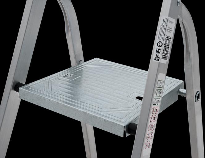 Стремянка алюминиевая 9 ступеней ОПТ фото 6