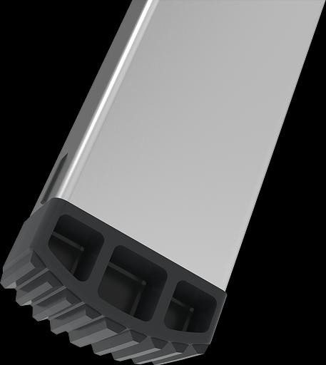 Стремянка алюминиевая двухсторонняя NV 1120 5×5 ступеней ОПТ фото 5