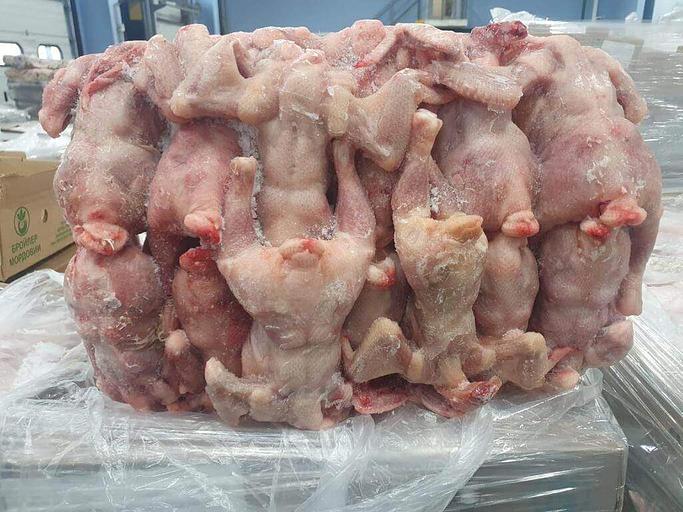 Тушка ЦБ 1 сорт замороженная, калибровка 14.1 фото 1