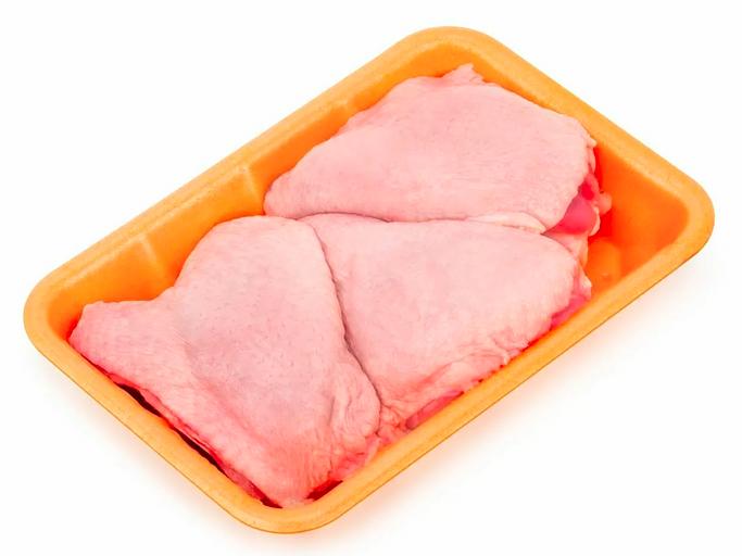 Бедро ЦБ с хребтом замороженное, подложка, ГОСТ РФ фото 1