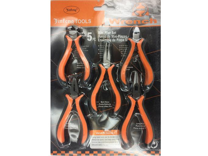 Набор Плоскогубцев И Кусачек Jinfeng JF-2322-5pc фото 2