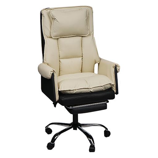 Кресло 026 цвет черный-белый 026-black/white фото 1