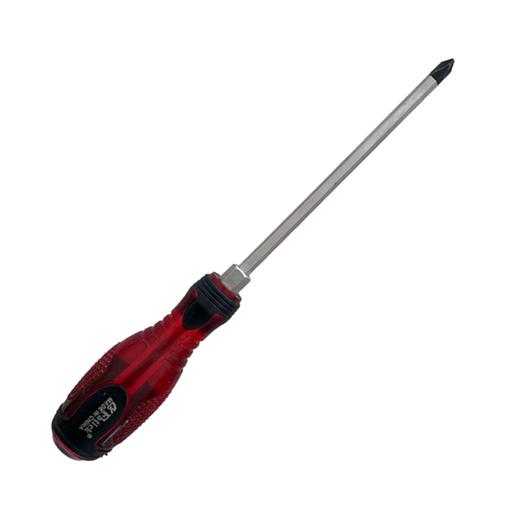 Отвертка ударная PH2 150 мм с магнитным наконечником PH2-150-RED фото 1